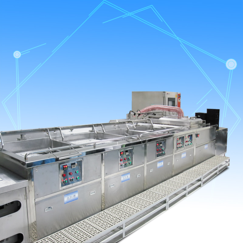 Plastic tray ultrasonic cleaning machine